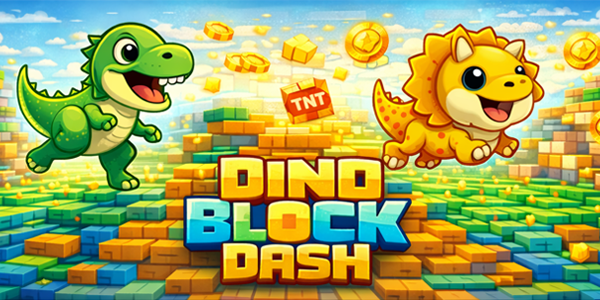 Dino Block Dash screenshot