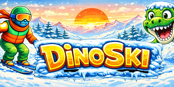 Dino Ski screenshot